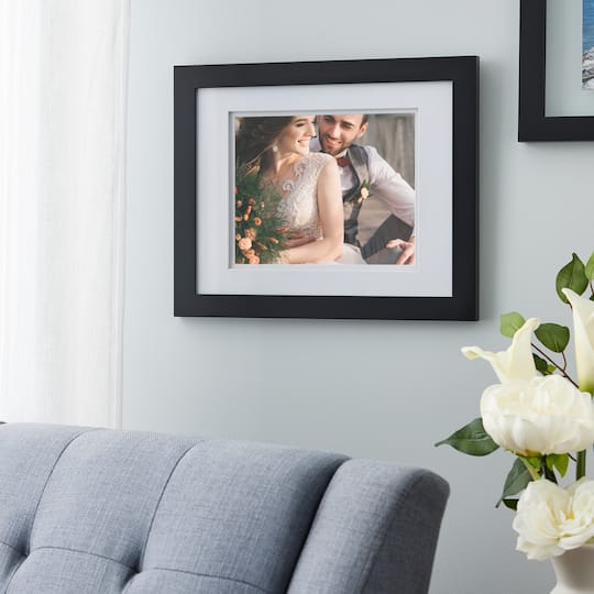 6 Pack: Black 8" x 10" Gallery Wall Frame with Double Mat by Studio Décor®